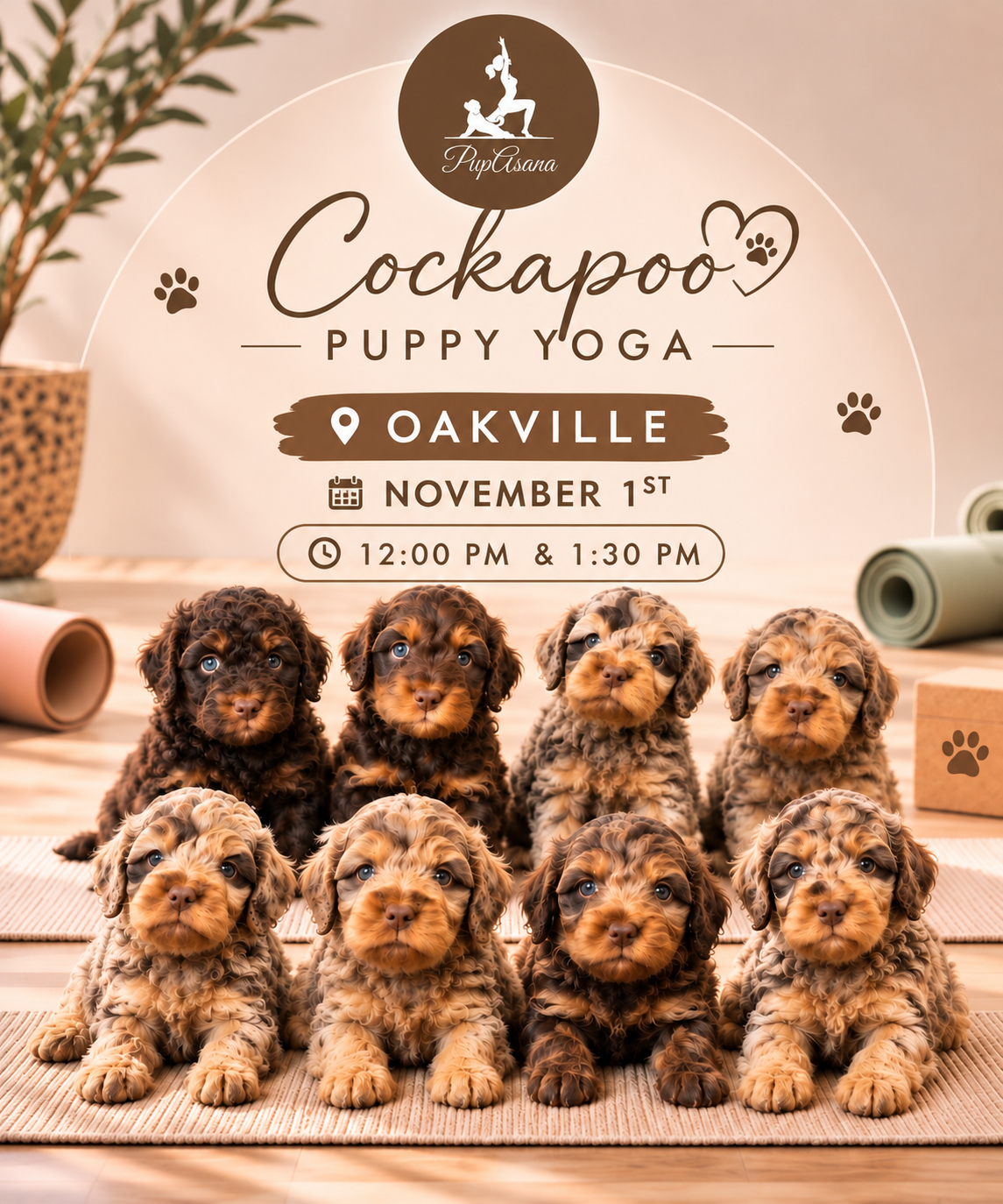 Puppy Yoga - Oakville