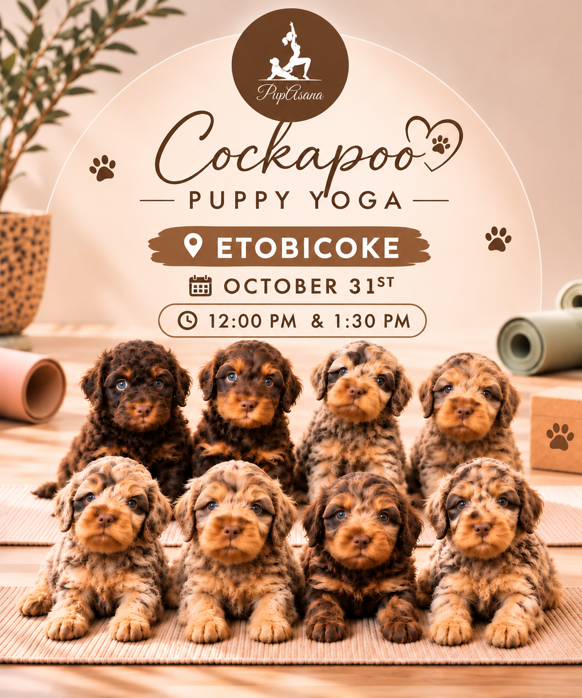 Puppy Yoga - Etobicoke